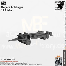 M9 Rogers Anhänger 12 Räder