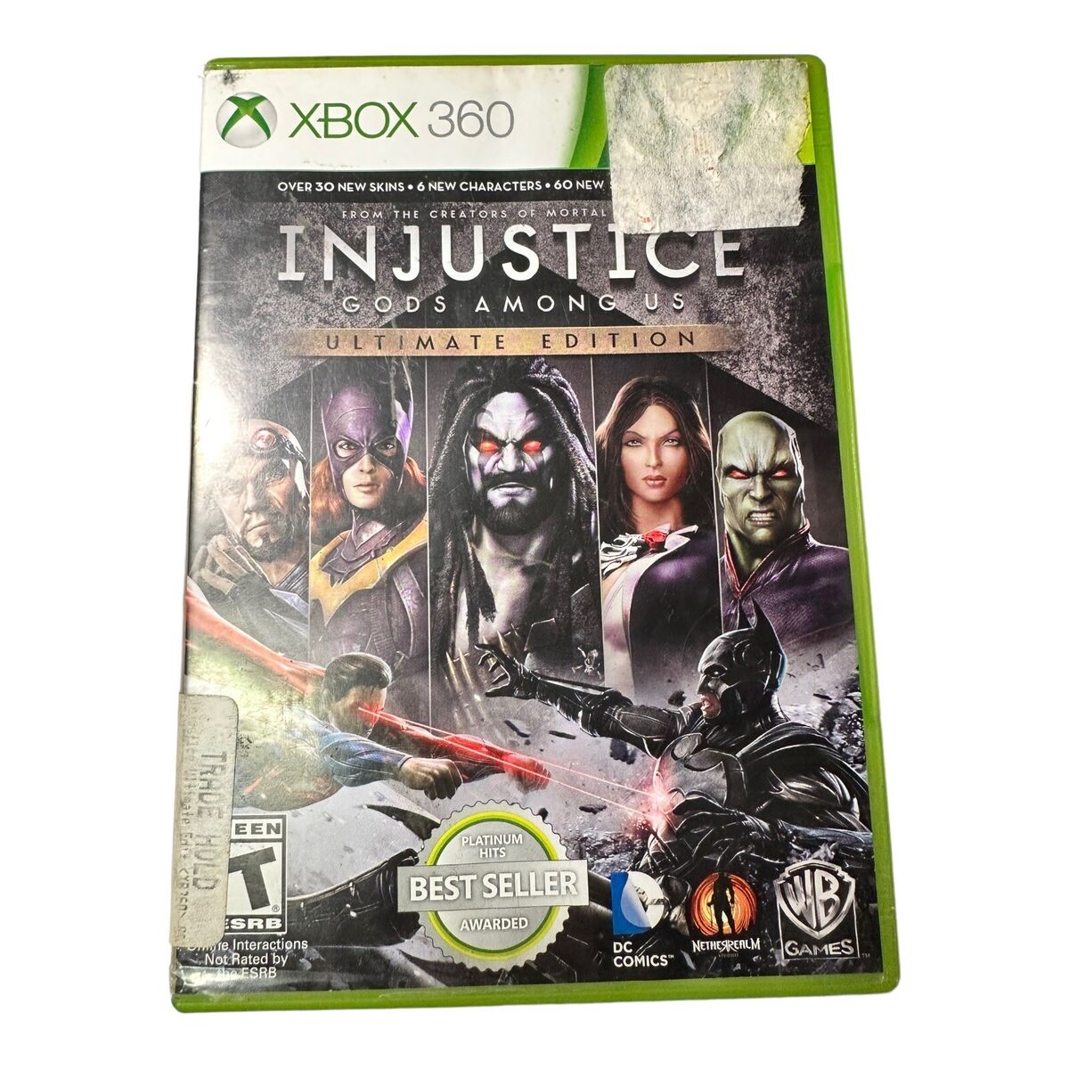 INJUSTICE GODS AMONG US ULTIMATE EDITION XBOX 360 E ONE NOVO JOGO