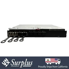 24 Port 16GB Fibre Channel HP Virtual Connect 751467-001 Module Switch 4x Optics