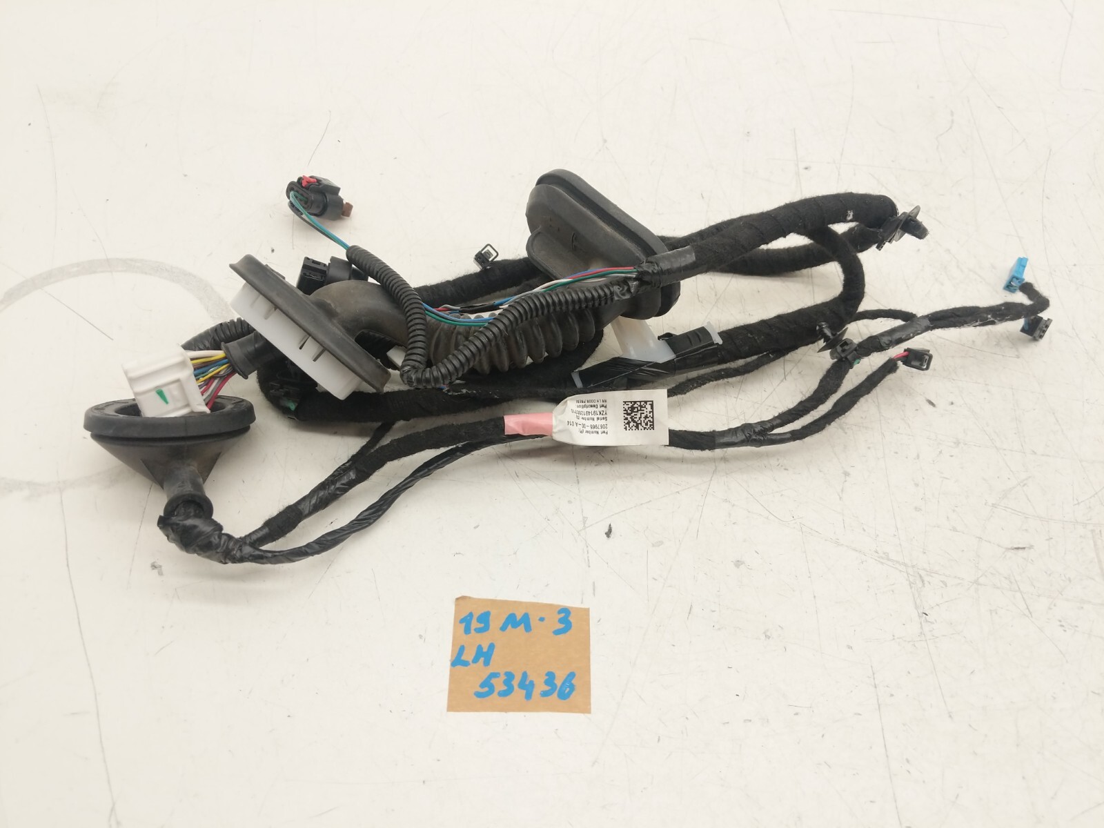 2017-2022 Tesla Model 3 Left Rear Door Wiring Harness 2067965-00-A