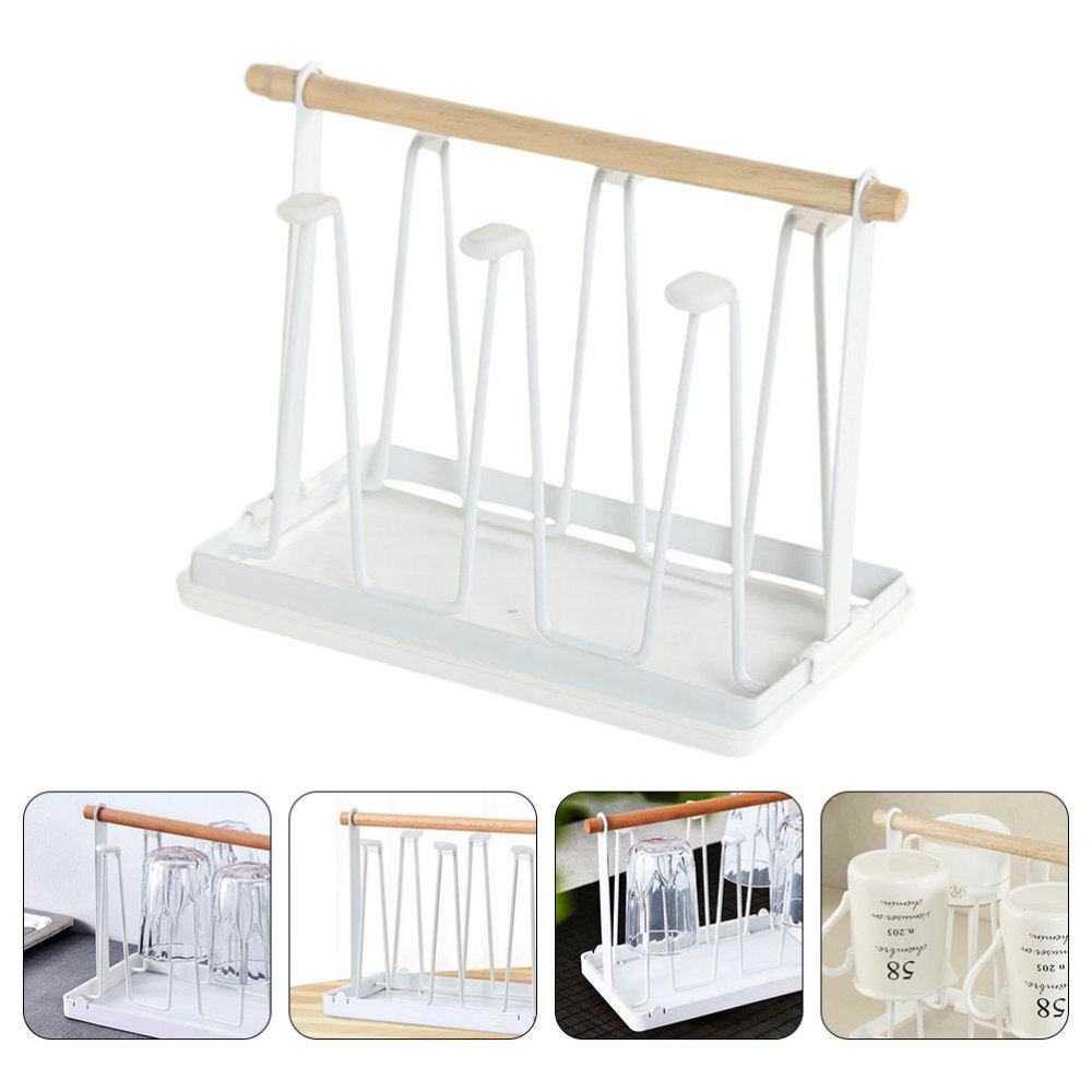 Kitchen Storage Shelf Creative Cup Rack Mug Holder Tree Coffee Cups Baby-image