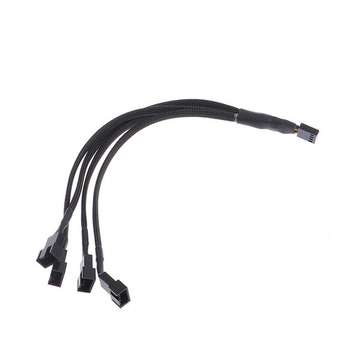 PWM Fan Splitter 4pin Adapter Cable 1 to 1 2 3 4 Computer CPU Fan Splitter C.Z0 - Afbeelding 9 van 12
