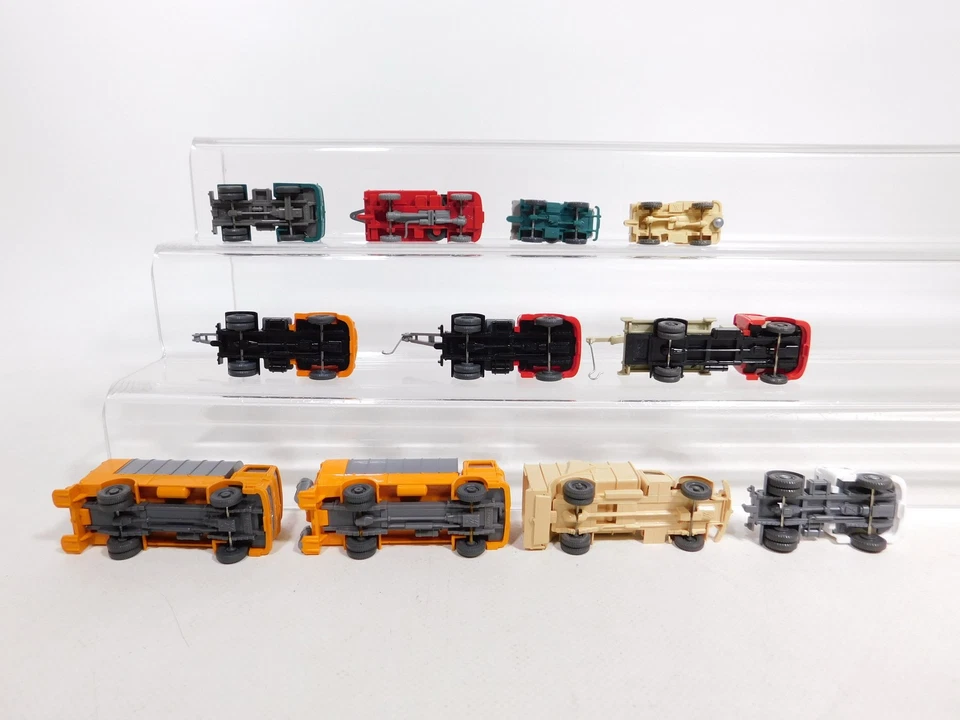 11x wiking H0 1:87 Model, Defects, Unimog MB: Garbage Truck 64n +37n etc# - Image 3 of 4