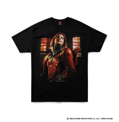Death Stranding 2 x GEEKS RULE Higgs T-Shirt Kojima Productions Limited 2025 New