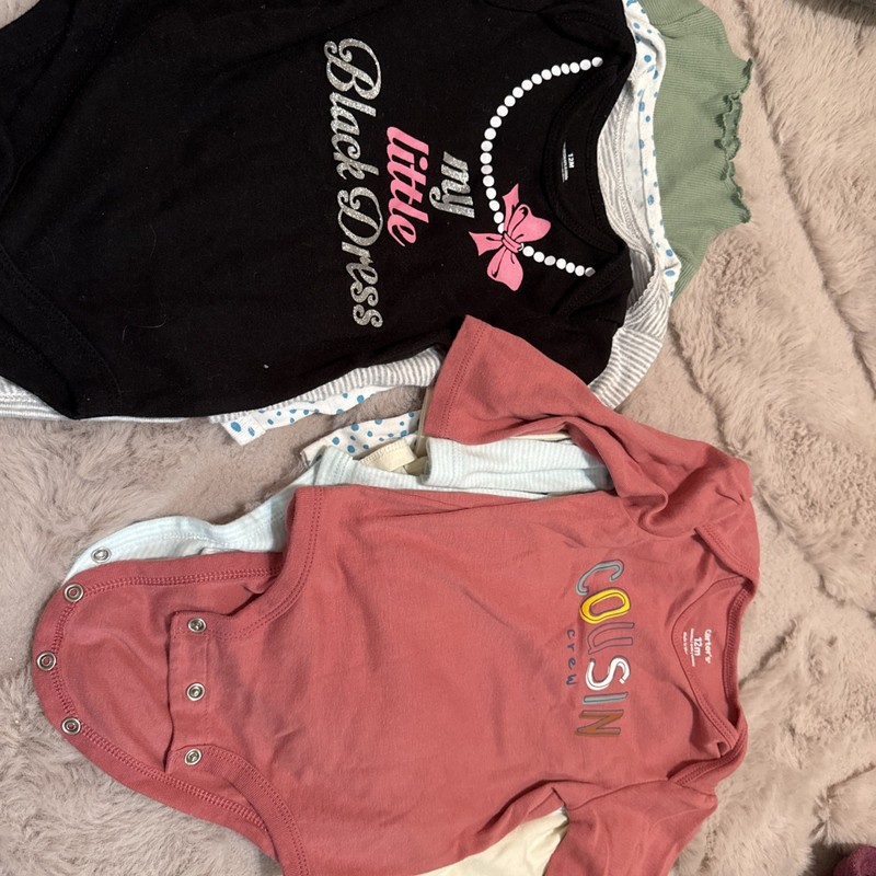 Infant Lot One Piece Bodysuit (7 pieces)