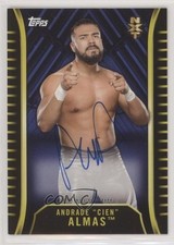 2018 Topps WWE NXT Auto Blue 20/50 Andrade Cien Almas #A-AA Auto 0h1