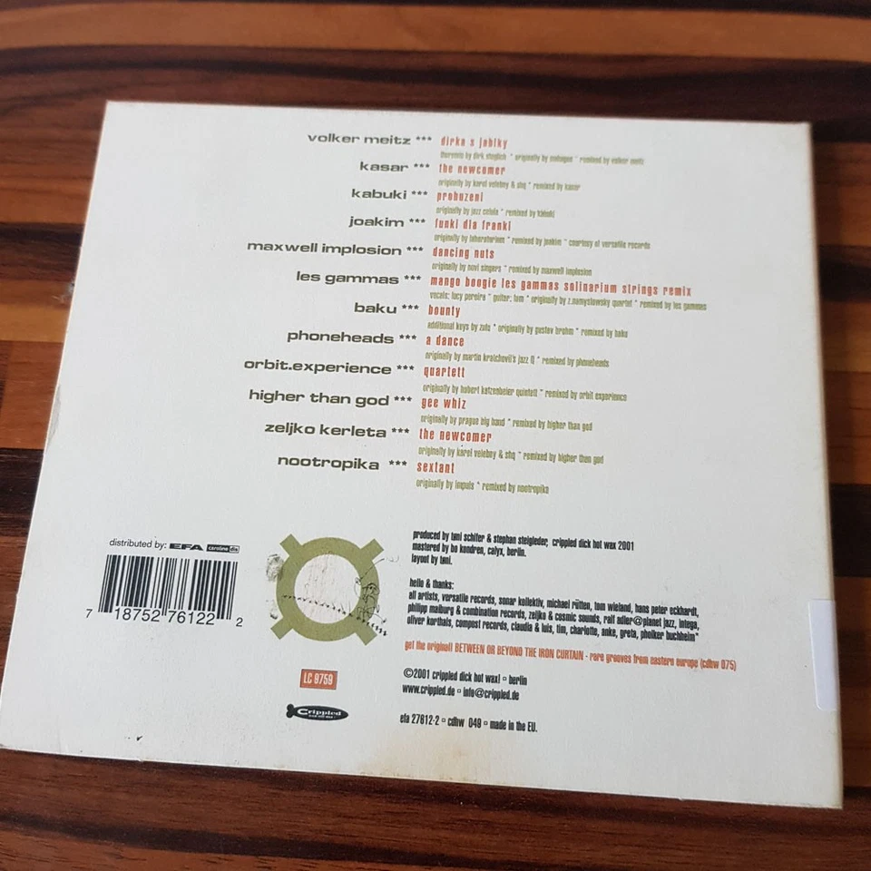 VARIOUS iron curtain revisited DIGI EX (CD Album, Jazz, Crippled Dick Hot Wax) - Bild 2 von 2
