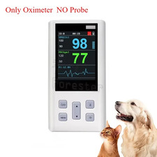 Portable Pulse Oximeter for Heart Rate and Saturation with Veterinary and Medica