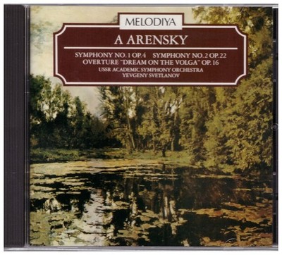 Arensky - Sinfonie Nr. 1 & 2 · Ouvertüre Op.16 / Eugeny Svetlanov CD