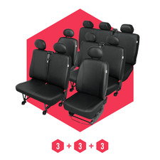 Sitzbezüge für VW T6 (15-) 9 Sitze SET Auto...