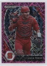 2021 Panini Prizm Draft Picks Pink Velocity Prizm Luca Tresh #PDP214 1eh5