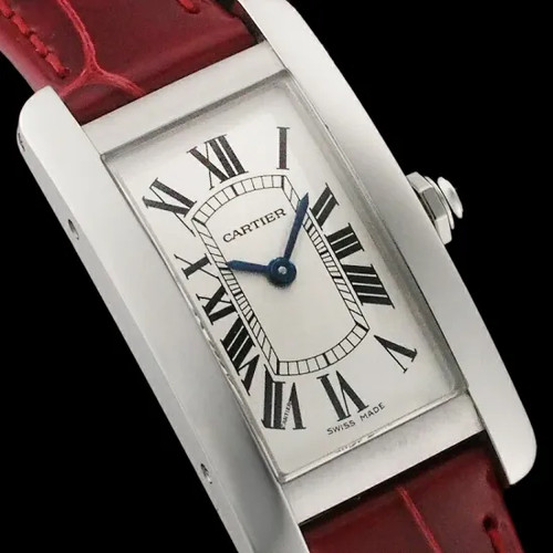 Cartier Tank Americaine SM WSTA0016 18KYG #SU147