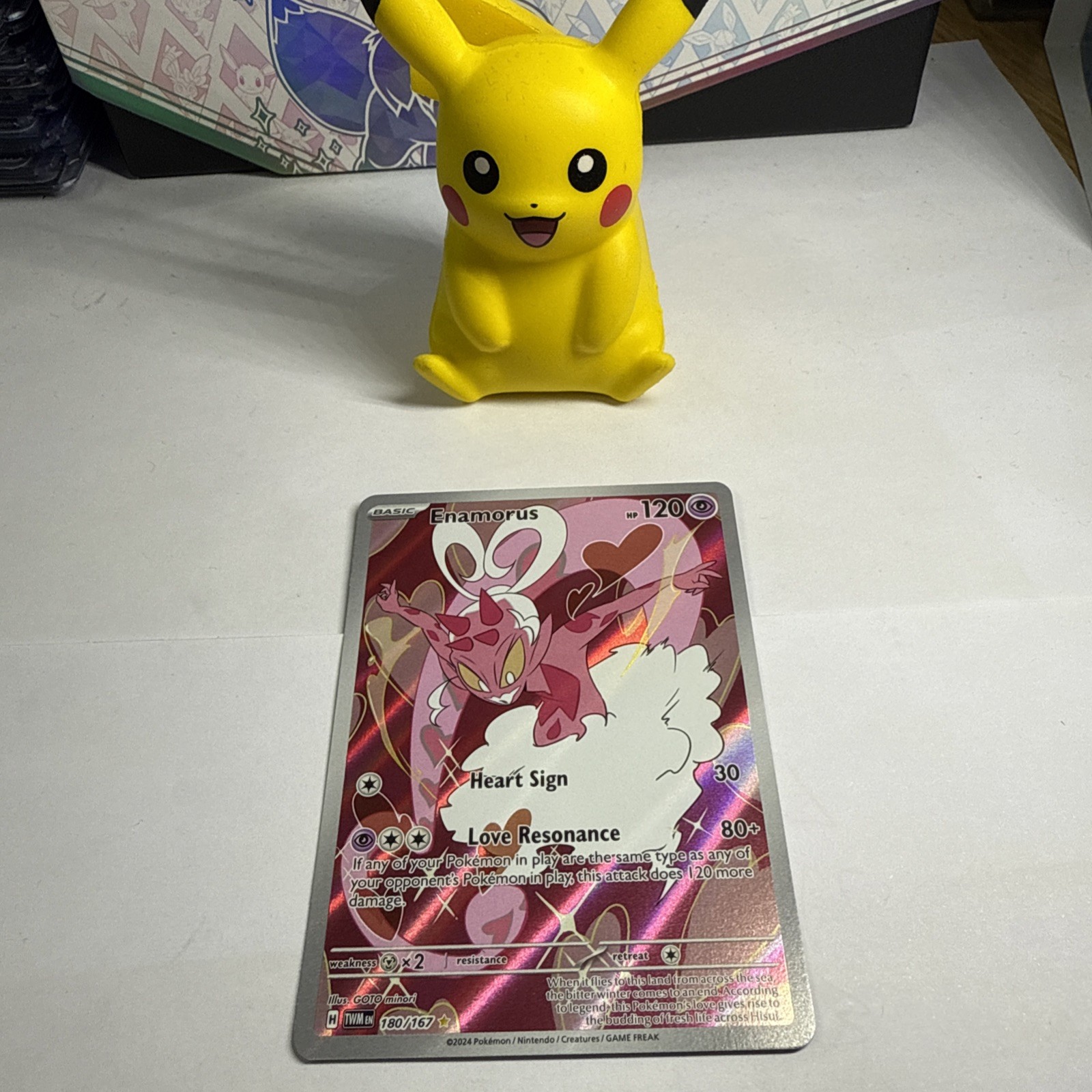 Enamorus 180/167 - Twilight Masquerade Pokemon TCG - NM