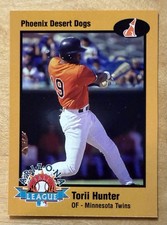 1998 Arizona Fall League Gold #8 Torii Hunter Phoenix Desert Dogs Mint Rare