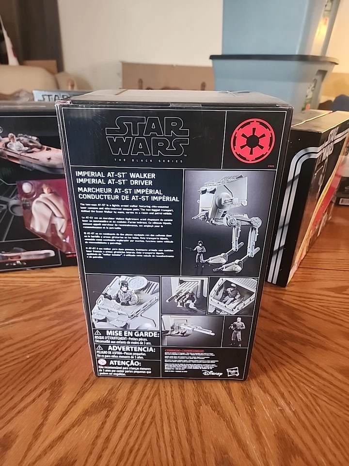 Star Wars Black Series Imperial AT-ST Walker And Driver Hasbro 2016 sellado Foto 2 de 2