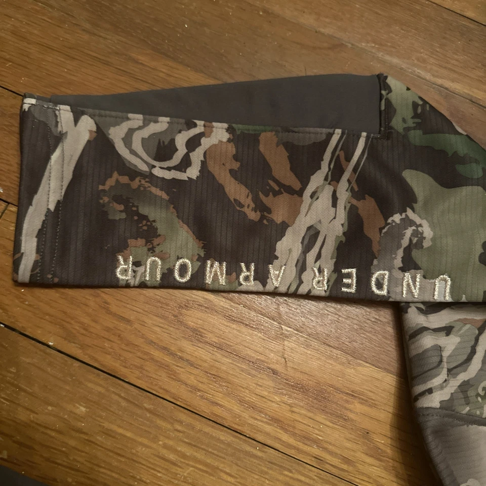 Womens Under Amour Threadborne Series Forest Camo Long Sleeve Size SM NWT $100 - Image 4 of 4
