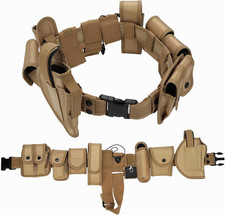 Multifunktionaler Outdoor-Taktik-Gürtel mit 9 Taschen für Polizei Jagd Sicherhei
