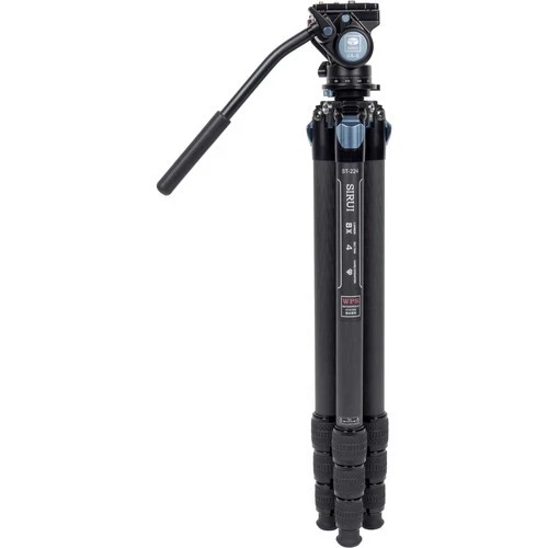 Sirui ST-224 Waterproof Carbon-Fiber Tripod Kit W/ VA-5 Fluid Head (ST-224+VA-5) - Image 3 of 4