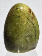 Natural Green Moss Raw Opal free form Buffed Healing Stone Mineral
