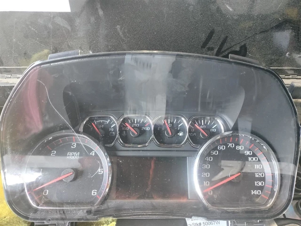 SPEEDOMETER INSTRUMENT CLUSTER 23391341 2016 GMC SIERRA150 - Image 2 of 4