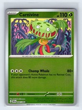 Carnivine 004/086 Common Reverse Holo ME04: Chaos Rising Pokemon TCG