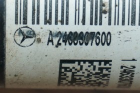 MERCEDES A-CLASS W176 1.5CDI MANUAL FRONT DRIVESHAFT PASSENGER SIDE 2015-2018