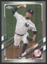 2021 Topps Chrome #85 Deivi Garcia RC New York Yankees 46521