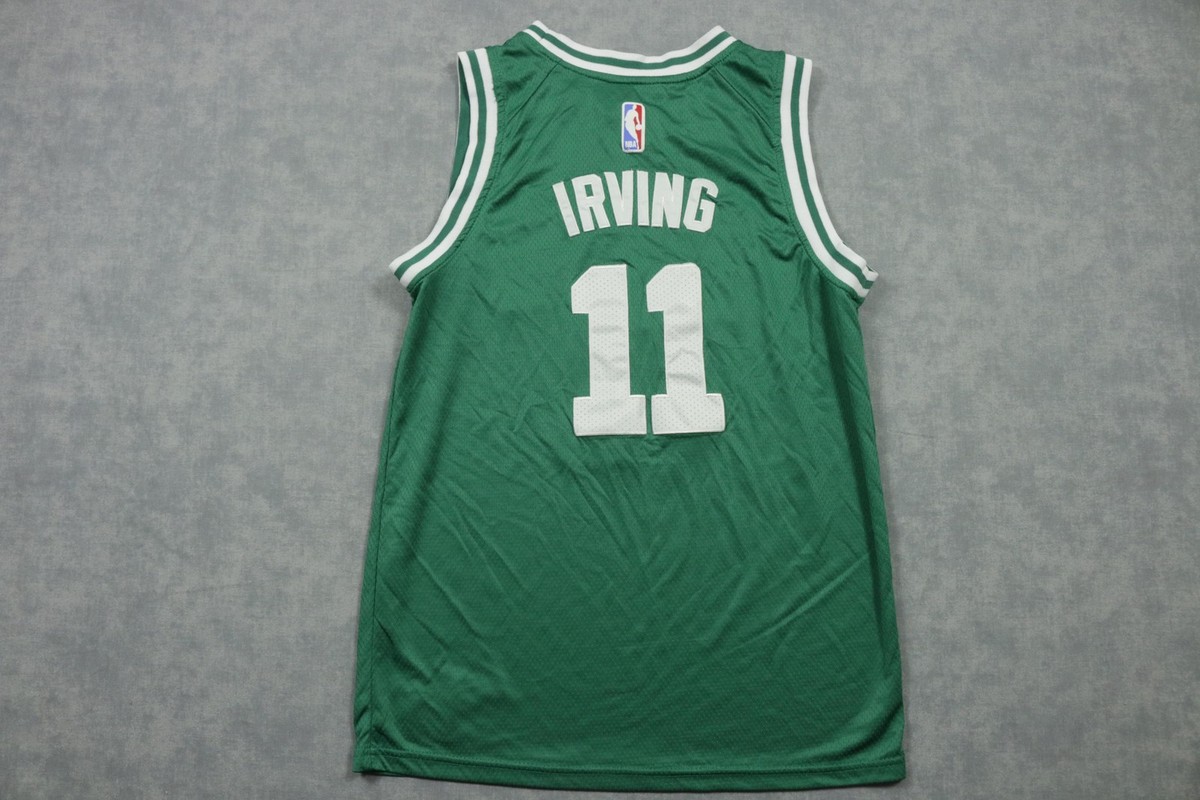 Boston Celtics Jersey Boys XL Green NBA Basketball Kyrie Irving 11