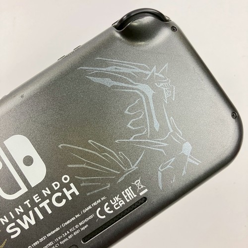 Nintendo Switch Lite Pokemon Dialga Palkia Ed. Console A Rank & AC Adapter 2803 - Picture 9 of 17