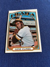 1972 Topps High Grade set break NM/NMMT # 152 Gene Clines