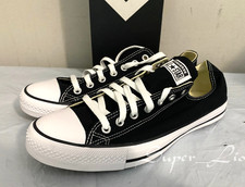 NEW Converse Chuck Taylor ALL STAR OX Sneaker Shoes M9166C - PICK SIZE - BLACK