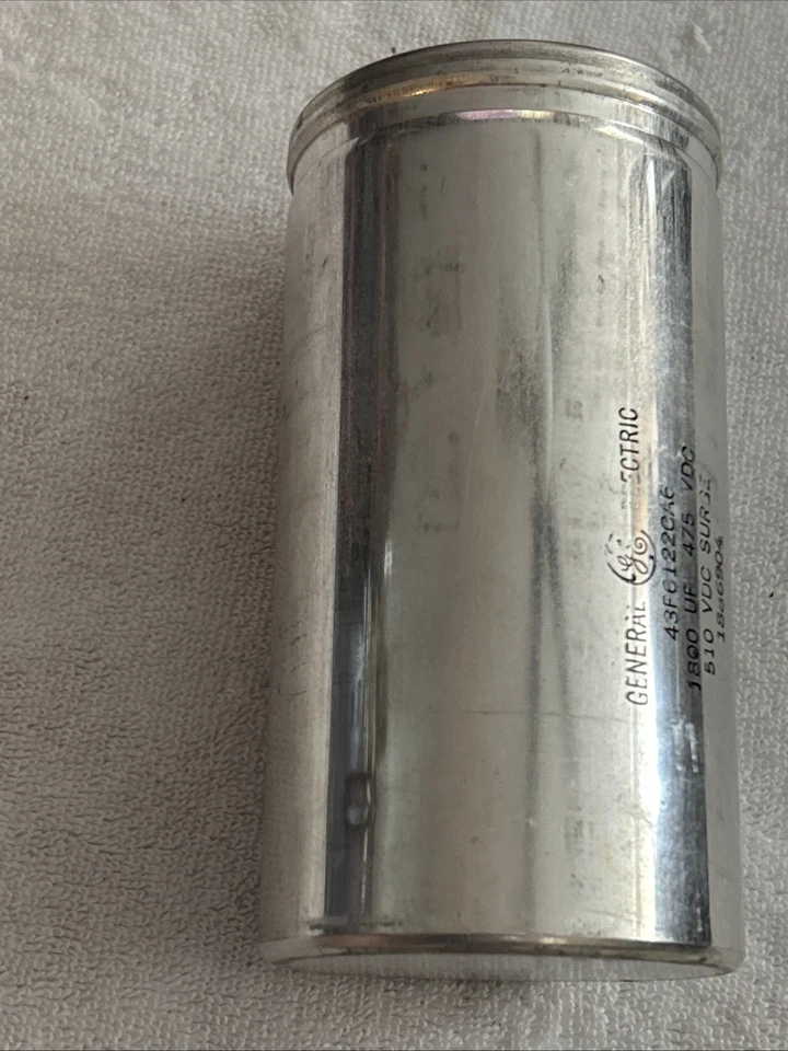 8 condensadores General Electric 43F6122CA6 NOS Foto 4 de 4