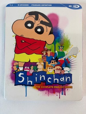 Shin Chan : The Complete Series (Blu-ray SD-BD) Discotek Release w/Slipcover NEW