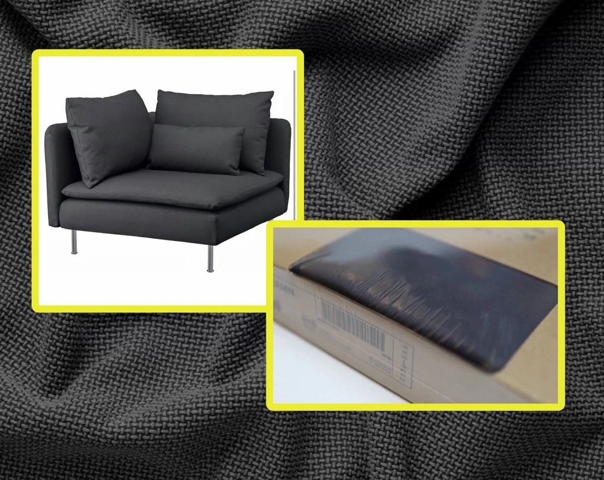Ikea Soderhamn Corner Section Samsta Dark Gray 902.351.84 New