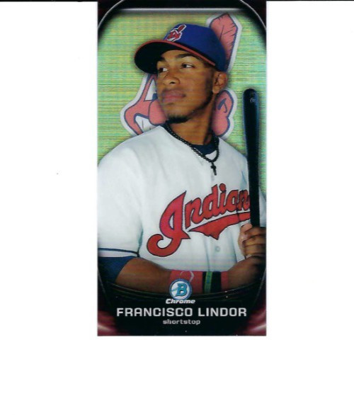 Francisco Lindor 2015 Bowman Chrome PROSPECT PROFILES #PP6 Indians Mets