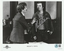 ROB REINER SIGNED WHERE’s POPPA FILM DIRECTOR 8x10 PHOTO - BECKETT COA