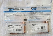 10 PARKER ZoomLock Press To Connect Refrigerant Fittings 3/8" Coupling 870509