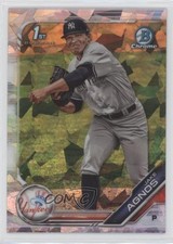 2019 Bowman Chrome Draft Sapphire Edition Jake Agnos #BDC-72 7iu