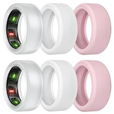 Cover for UltraHuman Ring AIR/Oura Ring Gen 4/ Gen3, 3Pack Elastic Ring Case...