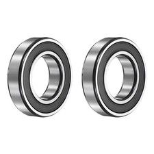 Image of 2Pcs, 6006-2RS Deep Groove Ball Bearing 30x55x13 mm Double Rubber Seal Bearing