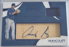 ANTHONY KAY 2020 Panini Immaculate Debut Moments Blue /25 #DM-AK Rookie Auto RC