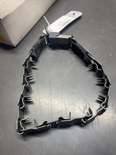 Herm Sprenger Matt Black Stainless Neck Tech Sport Buckle Prong Collar 49cm/19"