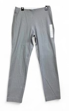 NWT A New Day Women's Gray Stretch High Rise Side Zip Skinny Ankle Pants Size 8