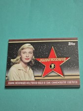 2011 Topps American Pie Joanne Woodward HWFP-46 Hollywood Walk Of Fame Patch /50