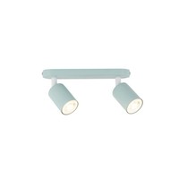 Kinderzimmerleuchte Deckenstrahler Metall 35 Cm Lang Verstellbar 2X GU10 Mint