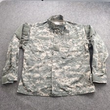 US Army ACU Digital Camo Jacket Small Short Ripstop Military Uniform Combat Coat