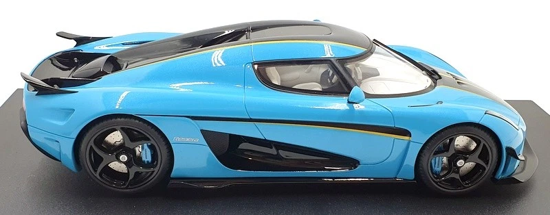 GT Spirit 1/18 Scale Resin GT881 - Koenigsegg Regera - Blue/Black - Image 4 of 4