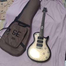 Chitarra elettrica PRS SE Zach Myers 3 Humbucker Silver Sparkle Burst testata