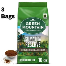 Green Mountain Coffee Roasters, Sumatra Reserve, Ground, Dark Roast, Bagged