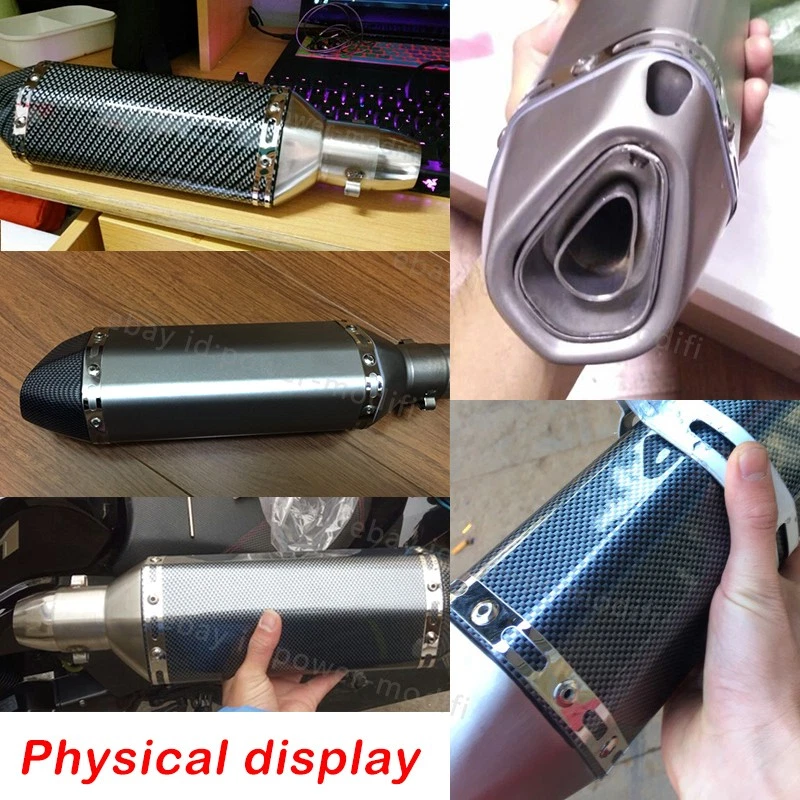 Silenciador de escape tubo de enlace medio deslizable CB250R CBR300R para Honda CB300R 2018-2025 Foto 3 de 4